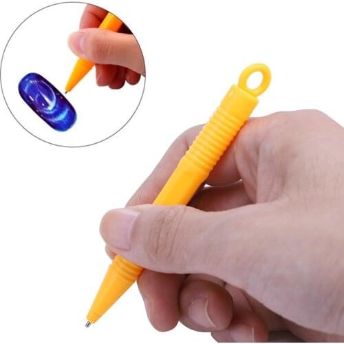 Nail Art Magnetic Dotting Drawing Painting Pen Brush Set Nail Brush Accessories Nail Art Manicure Gel Tools Design Ongles 1Pcs