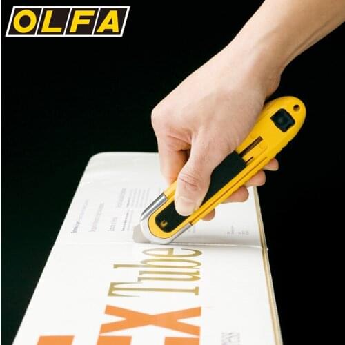 OLFA imported from Japan automatic retractable safe art portable work cutting unboxing knife SK series