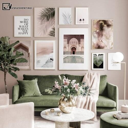 Landscape Canvas Painting Vacation Travel Wall Art Poster Nordic Print Photography Creative Picture Modern Home Room Decoration