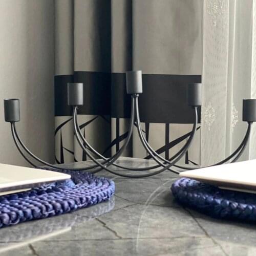 Декоративные черные подсвечники Saccura China At AliExpress