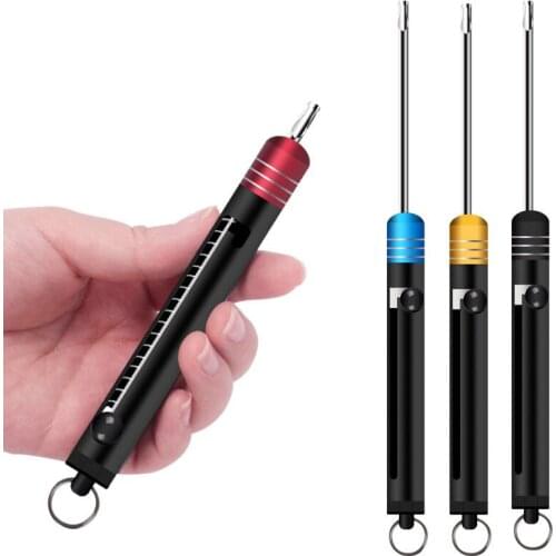 2Pcs/Lot Telescopic Hook Decoupling Device Stainless Steel Hook Decoupling Blind Barrel Decoupling Fishing Accessories