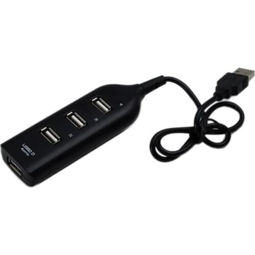 USB HUB 2.0 Multi USB Port 4 Port Hub USB Splitter High Speed Hub Adapter For PC Laptop Notebook Computer Accessories