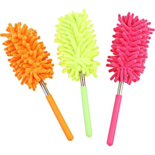 New cleaning retractable duster household feather duster car brush dust remover