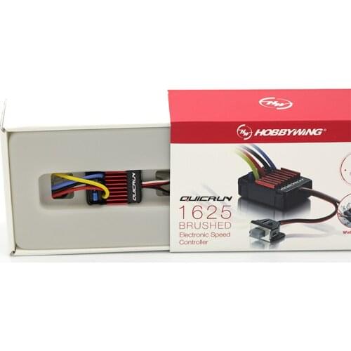 1PC Original Hobbywing QuicRun WP 1625 25A Brushed ESC for 1/16 1/18 Brushed Speed Controllers
