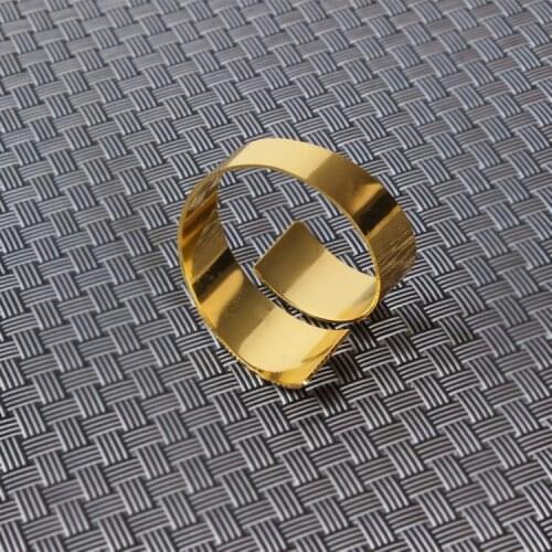10pcs/lot Simple meal buckle hollow round hotel mouth cloth napkin ring buckle professional wedding banquet napkin ring