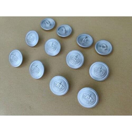12PCS WWI WW1 IMPERIAL GERMAN PRUSSIAN CROWN OFFICER TUNIC BUTTON 21MM