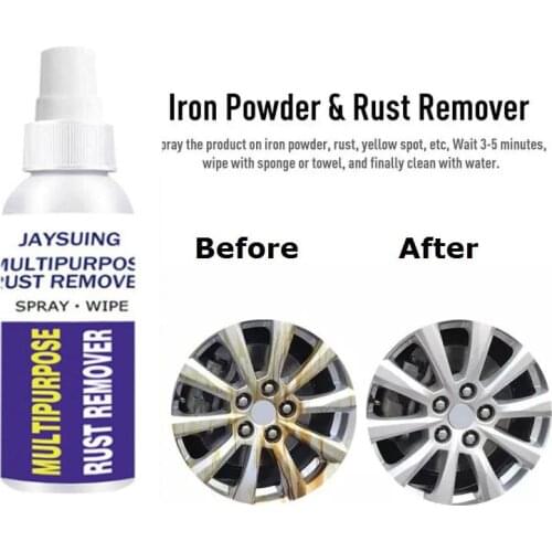 30ml Rust Remover Multi-Purpose Rust Inhibitor Auto Window Car Paint Wheel Iron Derusting Spray Car Maintenance Cleaning