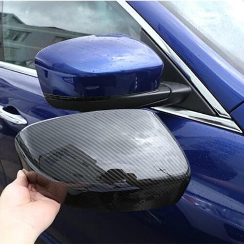 Carbon Fiber Add On Style Side Door Rearview Mirror Covers Fit for Maserati Levante Ghibli 2017 2018 2019