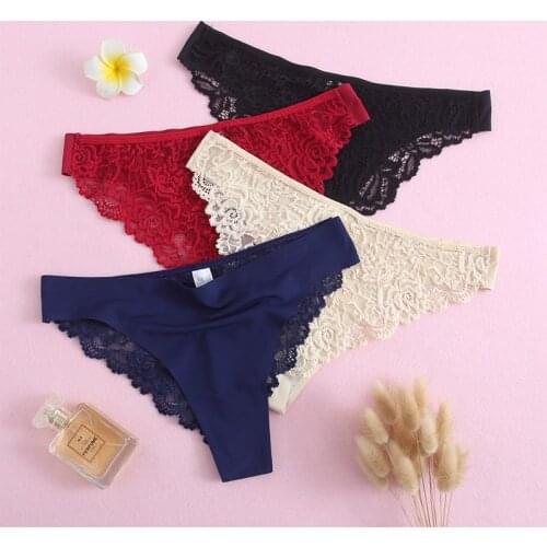 Amazing Women Lingerie G String Lace Underwear Femal Sexy T-back Thong Sheer Panties Japan Style Hot Sale Transparent Knickers