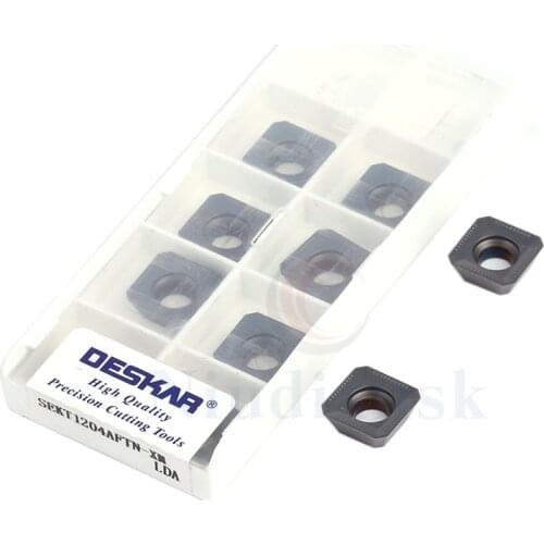 10PCS 100% original authentic SEKT1204AFTN-XM LF6018 SEKT 1204 AFTN XM LDA square milling tools carbide inserts CNC lathe tools