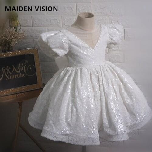 Kids Dresses For Party Wedding Dress Toddler Sequins Children Gown Girls Princess Dress for Girl Clothing 1-12 year infant