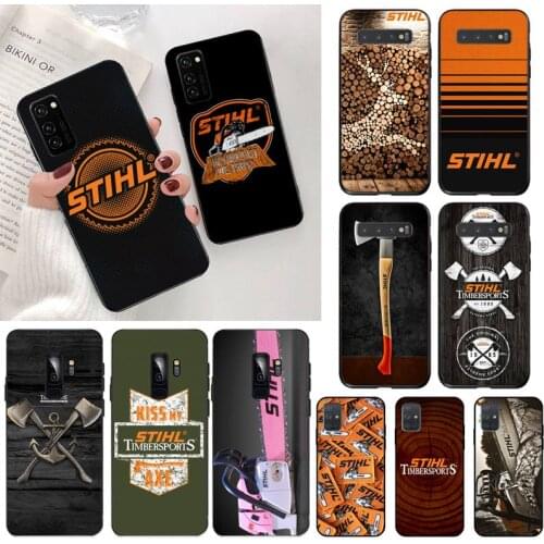 Timbersports Series design-Stihl Phone Cases For Samsung Galaxy S21 Plus Ultra S20 FE M11 S8 S9 plus S10 5G lite 2020