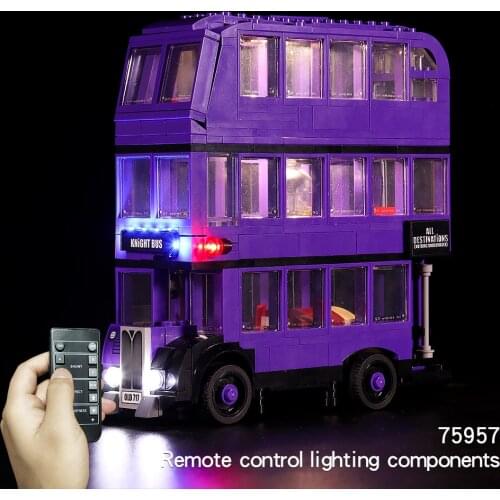 Remote Control Led Light Compatible For 75957 Bus Building Bricks City (Only LED Light, No Block Kit)
