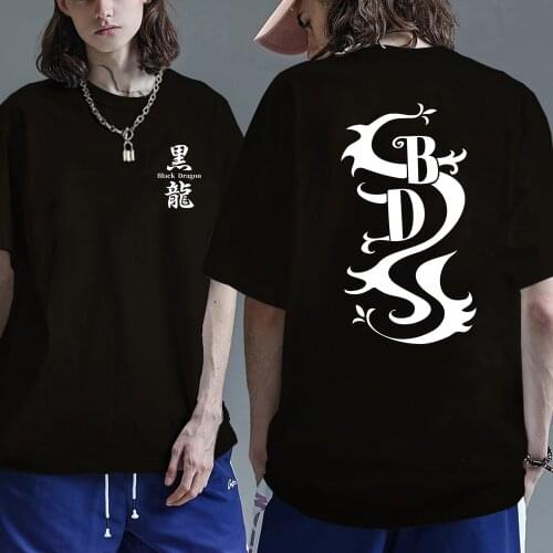 Japanese Anime Tokyo Revengers T-shirt Summer Harajuku Loose Short Sleeve T Shirt Unisex