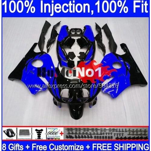 Injection OEM For HONDA blue glossy CBR250RR CBR 250RR 1990 1991 1992 1993 1994 135MC.180 CBR250 RR MC22 95 96 97 98 99 Fairing