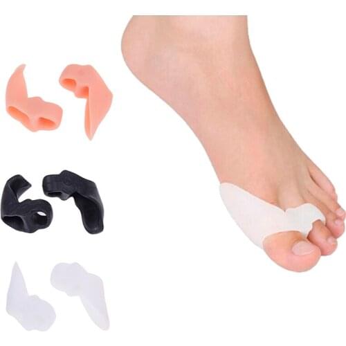 Hallux Valgus Pro Foot Toes Separator Toe Bunion Corrector Shield Orthopedic Braces Correct Orthotics Big Bone Toe Pillow 2pcs