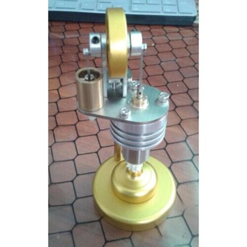 Cool !Miniature Stirling engine 'Optimus Prime' Stirling engine engine generator model hobby Educational Toy Kits