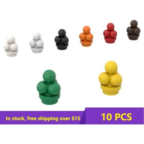 MOC Bricks 6254 Ice Cream Ice Cream Ball For Building Blocks Parts DIY Educational Construction Classic Brand gift Toys