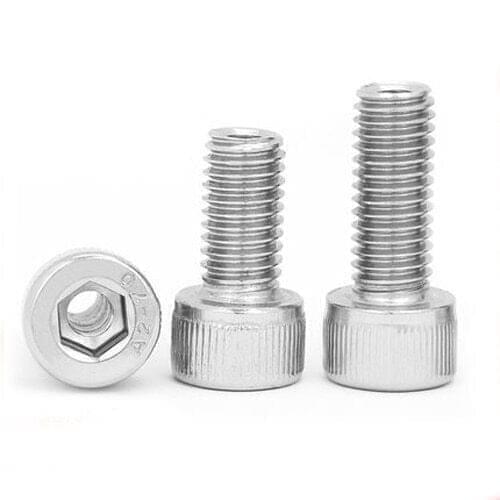 M14 M16 Hollow screw bolt through pass thread screws Allen cap head SUS 304 Stainless Steel Bolt Threading Cable screw 25mm-60mm