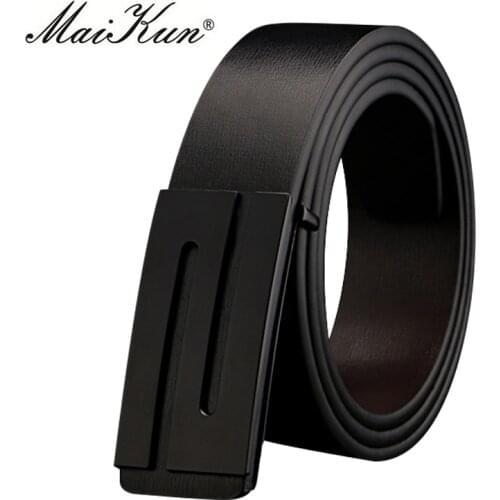 Luxury Leather Belts for Men Reversible Belt Fashion S Letter Smooth Buckle Luxury Brand Designers Mens Belt