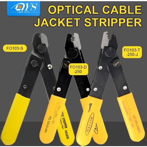 Miller Clamp Fiber Optic Cable Stripper F0103-S\F0103D-250\F0103T-250-J FTTH Fiber Stripping Pliers