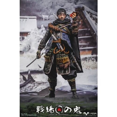 1/6 VTSTOYS VM-036 Ghost of Battlefield Figure Model 12'' Japanese Samurai Male Soldier Action Body Full Set Toy Pre-sale
