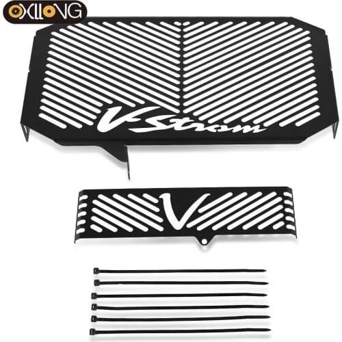 Motorbike For Suzuki V-STROM 650 VSTROM DL650 2004-2008 2009 2010 2011 Radiator Protective Cover Grill Guard Grille Protector