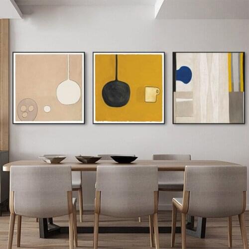 Nordic style Giorgio Morandi Still Life Plate Cup Food Abstract Prints and Posters Canvas Art Paintings Wall Decorative Kitchen