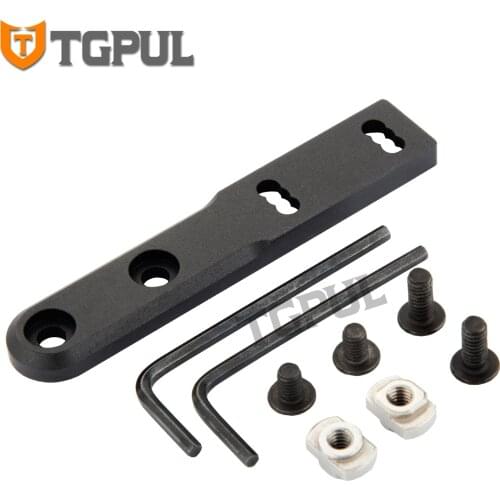 TGPUL Airsoft Accessories MLOK Scout Light Mount Low Profile Flashlight Mount Fit M300 M600 Rifle Handguards Hunting Accessories