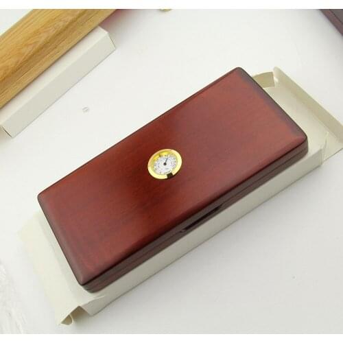 Oboe Reed Case with Smooth Surface for 20pcs Oboe Reeds oboe reeds case hold 20 pcs reeds Equipped with hygrometer