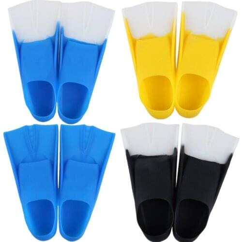 Silicone Professional Scuba Diving Fins Snorkel Swimming Training Fins for Adults Kids Men Women