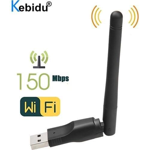 Mini 150Mbps USB Wifi Adapter MT7601 802.11b/g/n Antenna USB Wireless Receiver Dongle Network Card Laptop TV BOX Wi-Fi Dongle