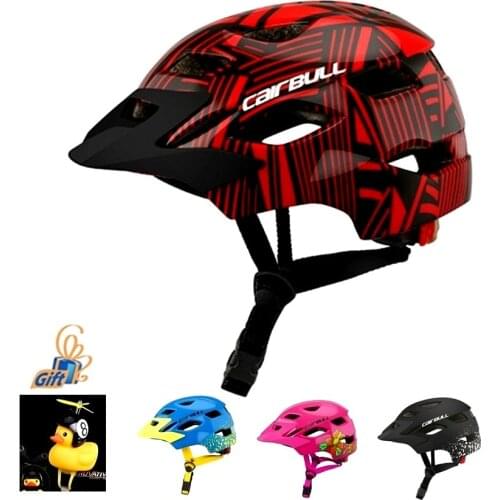 HOT Kids Boys Bicycle Helmet with Taillight Balance Bike Cycling Helmet Children Skate Sports MTB Safty Helmets Casco Ciclismo