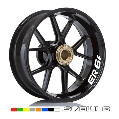Motorcycle High Quality Adhesive Wheel Decal Reflective Stickers Rim Stapes For Kawasaki ER-6f ER6f New Arrival