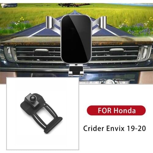 High Quality Car Phone Holder For Xiaomi Huwei Iphone For Honda Crider Envix 2019 2020 Auto Accessories Styling With Rotating