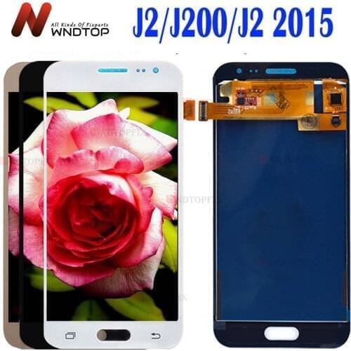 LCD For Samsung Galaxy J2 2015 LCD Display With Touch Screen J200 J200F J200Y Digitizer Assembly For Samsung J2 LCD touch screen