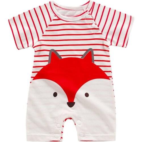 ZWF476 Summer 2020 baby boys clothes cotton Jumpsuit Short sleeve Roupas Menino for Baby Boy Body overalls , 0-24M baby rompers