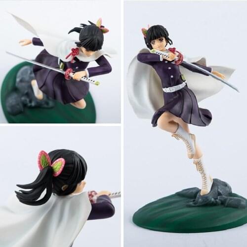 Devils Blade Anime Figure Tsuyuri Kanawo Demon Slayer Kimetsu No Yaiba Manga Statue PVC Action Figure Sword Weapon Model Toys