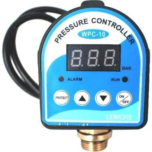 English/Russian Digital Pressure Control Switch WPC-10,Digital Display WPC Water Pump Eletronic Pressure Controller