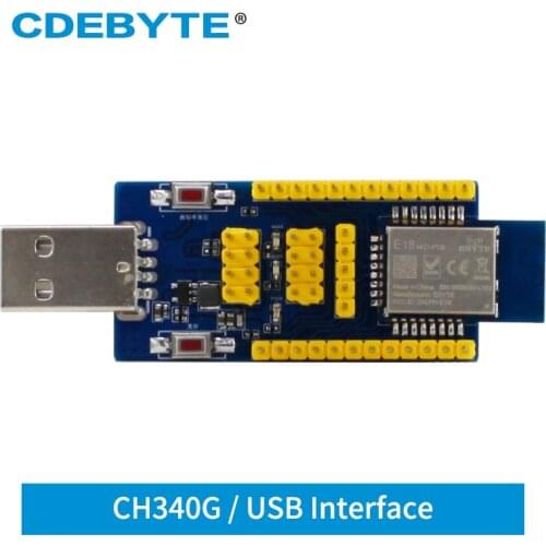E18-TBL-01 CH340G USB To TTL Serial Port 4dBm Test Board UART ZigBee Module