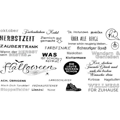 GermanTransparent Clear Silicone Stamp Seal DIY Scrapbooking photo Album x0053