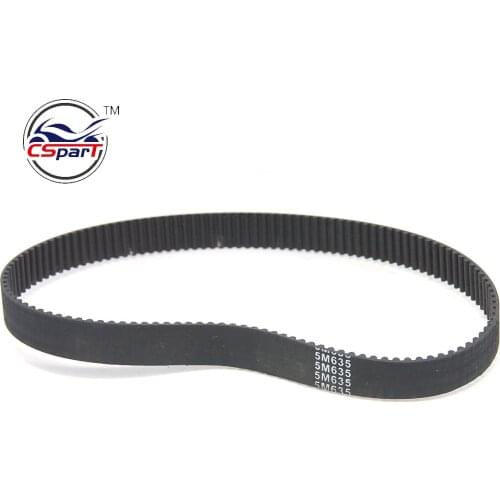 HTD 5M 635 20 127 Teeth Drive Belt Rocket X-Treme Razor lzip EVO Electric Scooter Go Ped Petrol Parts