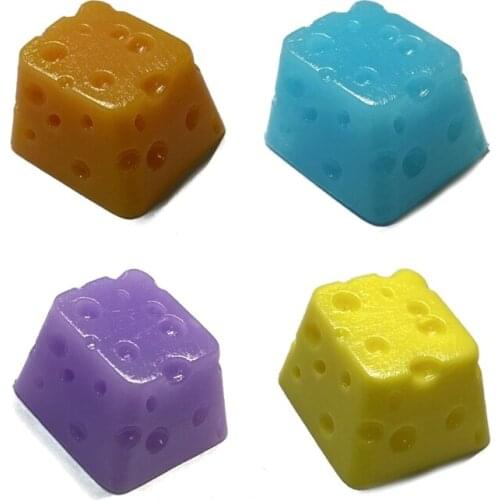 Cheese Cake KeyCaps Customized OEM R4 Profile Resin Keycap for cherry Mx Switch
