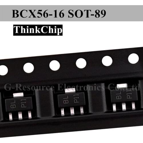 100pcs) BCX56-16 SOT-89 SMD Crystal Triode BXC56 (Marking BL P11)