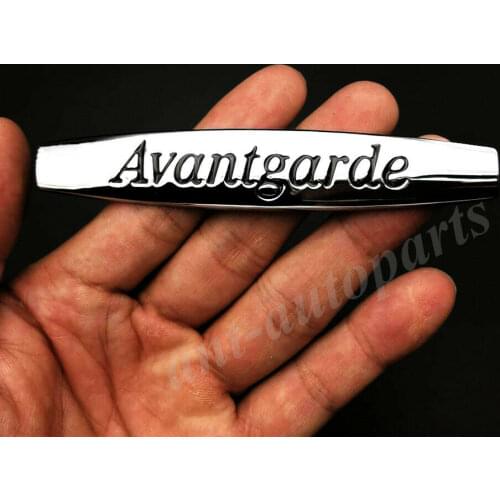 Metal Chrome Lettering Avantgarde Car Emblem Badge Decals Sticker W211 C E
