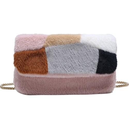 PINK SUGAO Women's Fur Bags