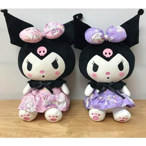 2pcs/set Kawaii Plush Toy New Cartoon Cute Anime Soft Stuffed Doll Toys For Kids Girls Birthday Christmas Gift
