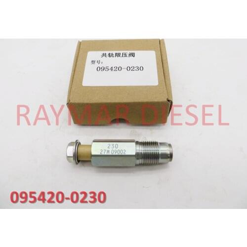 Genuine diesel common rail high pressure relief valve, pressure limiter 095420-0230