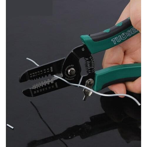 Hand Tools Electrician Special 7 Inch Cable Stripping Pliers Electrician Multifunctional Peeling Peeling Pliers