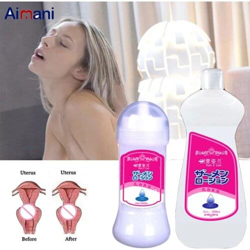 Lubricant for Sex Cream Super Capacity Viscous Lube Anal Oral Vagina Adult Masturbation Super Viscous Lube Couple Game Cream